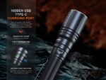 Фенер Fenix HT30R LED, 1500 м далекобойност, бял лазер, компактен размер » Dulotec.com