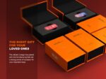Фенер Fenix E03R V2.0 за ключодържател - червена роза в подаръчна кутия » Dulotec.com