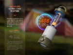 Къмпинг лампа Fenix CL26R PRO LED - сив камуфлаж » Dulotec.com