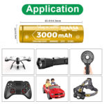 Батерия ултра високоразрядна Vapcell 18650 U30 3000mAh 30A » Dulotec.com