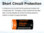 Батерия Vapcell 16340 P1609A 950mAh 3A » Dulotec.com