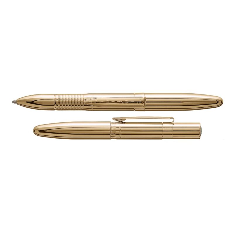Химикалка Fisher Space Pen Gold Titanium Nitride infinium Space Pen, Med. Point, Blue Ink - INFG-1