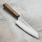 Кухненски нож Tojiro REPPU Kiritsuke Bunka 170мм FD-1361 - SG2 ламинат - дръжка тик » Dulotec.com