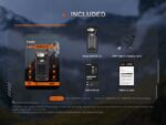 Фенер Fenix SW05R-UV - черен » Dulotec.com