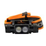 Мощен челник Dulotec H2 V2.0 + батерия 3000 mAh, с бяла и червена светлина » Dulotec.com