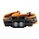 Мощен челник Dulotec H4 Pro V2.0 + батерия 3400 mAh, с бяла и синя светлина » Dulotec.com