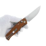 Сгъваем нож SRM 255L-MN - дръжка от Micarta и 10Cr15MoV стомана » Dulotec.com