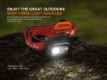 Челник Fenix HL18R-T V2.0 LED - черен » Dulotec.com