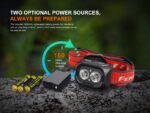 Челник Fenix HL18R-T V2.0 LED - черен » Dulotec.com
