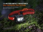 Челник Fenix HL18R-T V2.0 LED - бял » Dulotec.com
