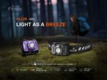 Челник Fenix HL12R V2.0 LED - лилав » Dulotec.com