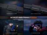 Челник Fenix HL12R V2.0 LED - лилав » Dulotec.com