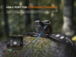 Челник Fenix HL12R V2.0 LED - лилав » Dulotec.com