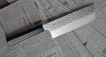 Кухненски нож Suncraft Kouhei-Shinmatsu ZDP-189 Nakiri Silver 170mm » Dulotec.com
