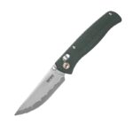 Сгъваем нож SRM 255L-MB2 - дръжка от Micarta и ламинирана 140Cr стомана » Dulotec.com