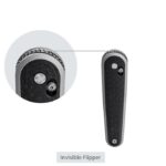 Сгъваем нож SRM 251MB-GB - дръжка от G10 с карбоново покритие и N690 стомана » Dulotec.com