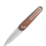 Сгъваем нож SRM 251MB-MN - дръжка от Micarta и N690 стомана » Dulotec.com