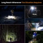 Мощен далекобоен фенер Dulotec Tracker 1300 - до 6500 лумена, до 1300 метра » Dulotec.com