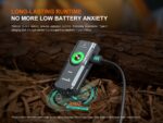 Фенер Fenix E06R за ключодържател - бял » Dulotec.com