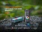 Фенер Fenix E06R за ключодържател - бял » Dulotec.com
