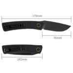 Сгъваем нож SRM 105M-GB - дръжка от G10 и 14C28N стомана » Dulotec.com