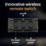 Фенер Dulotec Multi Zoom, 1200 лумена до 1300 метра с дистанционно управление » Dulotec.com