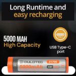Фенер Dulotec Multi Zoom, 1200 лумена до 1300 метра с дистанционно управление » Dulotec.com