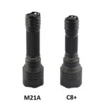 Фенер Dulotec Convoy M21A MAX, до 2200 лумена до 1100 метра, SFT25R диод с батерия и зарядно » Dulotec.com