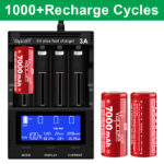 Батерия Vapcell 26650 K70 7000mAh 30A » Dulotec.com