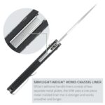 Сгъваем нож SRM 221X-GB - дръжка от G10 и 14C28N стомана » Dulotec.com