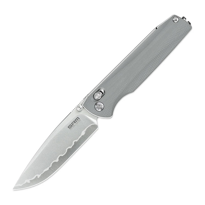 Сгъваем нож SRM 258L-GK2 Terrier - дръжка от G10 и ламинирана 140Cr стомана » Dulotec.com Сгъваем нож SRM 258L-GK2 Terrier - дръжка от G10 и ламинирана 140Cr стомана » Dulotec.com