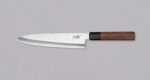 Кухненски нож Yoshida Hamono ZDP-189 Gyuto Silver Tsuchime 210mm » Dulotec.com